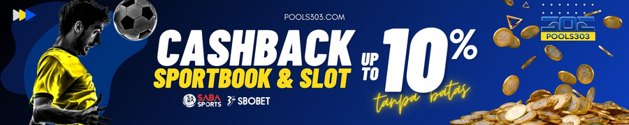 Promo Cashback Slot dan Sportsbook